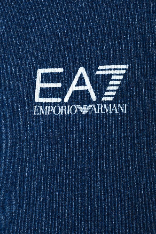 Logo Printed Sweatshirt Ea7 Emporio Armani Vitkac France